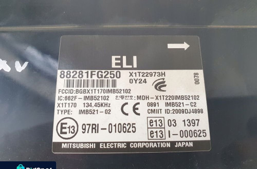 MODUŁ STEROWNIK KOMFORTU SUBARU IMPREZA III GH