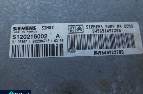 Sterownik S120216002A SW9651497380 HW9640922780 CITROEN C3 PLURIEL