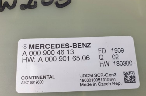 STEROWNIK MODUŁ MERCEDES W205 A0009004613