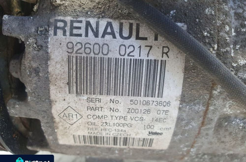 Renault Clio IV 0.9 TCe SPRĘŻARKA KLIMATYZACJI pompa 926000217R