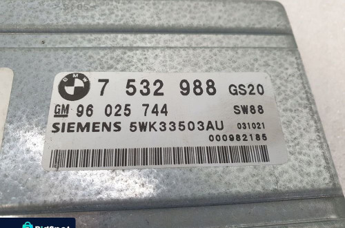 BMW 3 E46 3.0d STEROWNIK SKRZYNI BIEGÓW 7532988