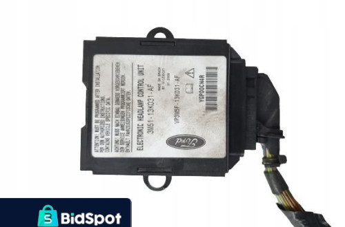 FORD KUGA MK1 MODUŁ STEROWNIK ŚWIATEŁ XENON