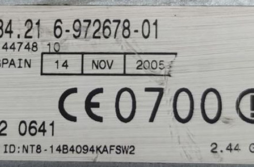 BMW E90 E91 E60 MODUŁ STEROWNIK BLUETOOTH 6972678