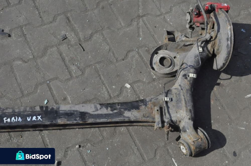 SKODA FABIA II ZAWIESZENIE BELKA TYŁ TYLNE TARCZE