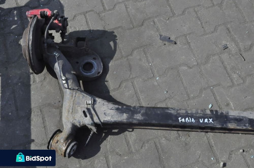 SKODA FABIA II ZAWIESZENIE BELKA TYŁ TYLNE TARCZE