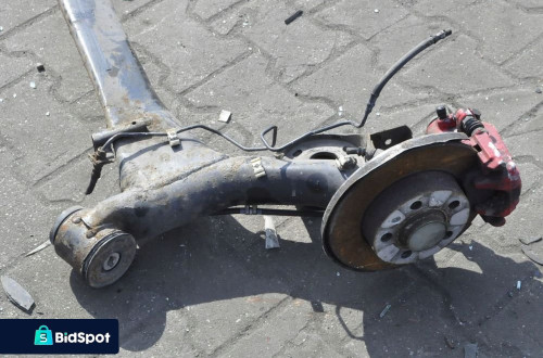 SKODA FABIA II ZAWIESZENIE BELKA TYŁ TYLNE TARCZE