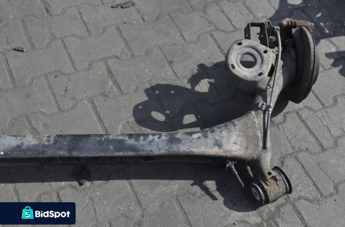 SKODA FABIA II ZAWIESZENIE BELKA TYŁ TYLNE TARCZE