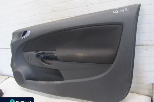 opel corsa d 3d boczek-tapicerka drzwi lewy przód