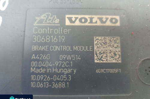Volvo V70 III S80 II POMPA ABS hamulcowa 30681619