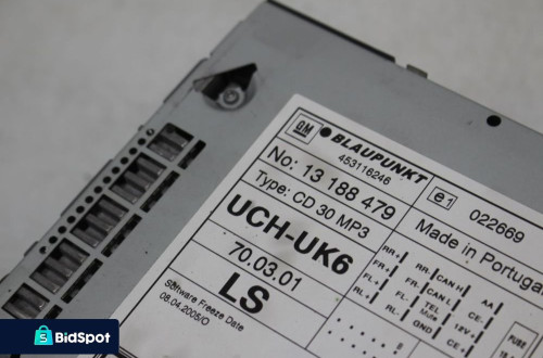 RADIO Z WYŚWIETLACZEM OPEL VECTRA C Security Code PIN