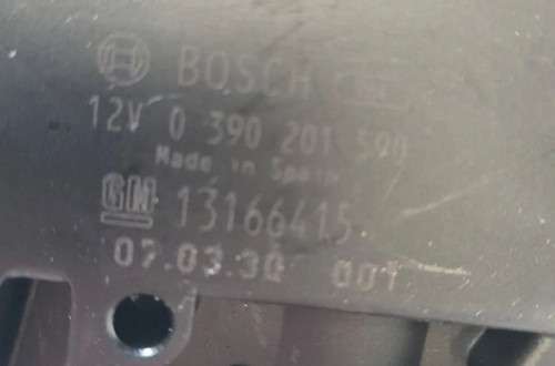 SILNICZEK WYCIERACZKI TYŁ OPEL VECTRA C KOMBI nr 13166415 / 0390201590