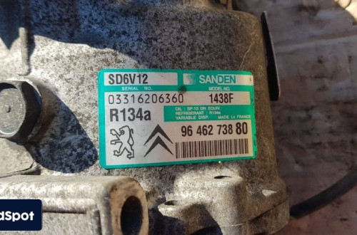CITROEN PEUGEOT SPRĘŻARKA KLIMATYZACJI 9646473880