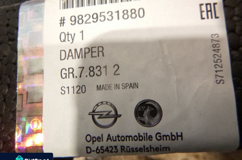 opel corsa f 19r- absorber zderzaka przód przedniego stropian