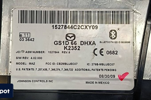 MODUŁ MAZDA 6 II GS1D66DHXA