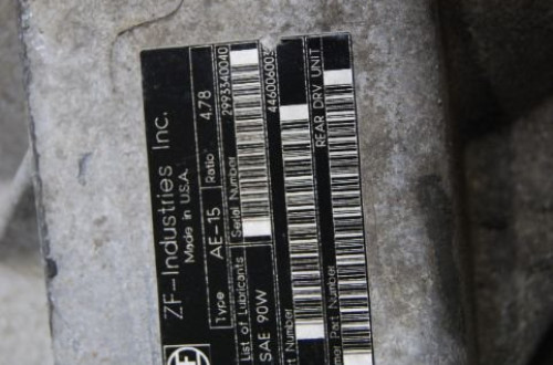 MOST DYFERENCJAŁ TYŁ TYLNY AE-15 MERCEDES ML W163 3.2