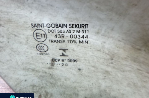 opel corsa d szyba drzwi przód prawa nowa 5d