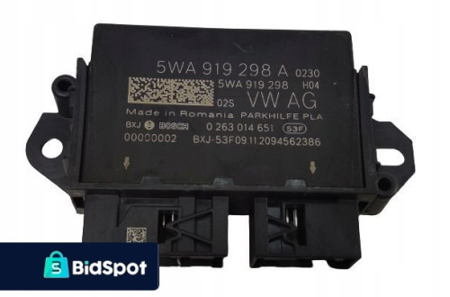 STEROWNIK MODUŁ PDC VW GOLF 5WA919298A