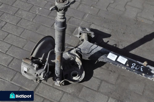 308 I HB 1.6 GTI ZAWIESZENIE BELKA TYŁ ZACISKI