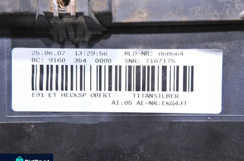 LOTKA SPOJLER KLAPY TYŁ 354/7 BMW 3 E91 7167175