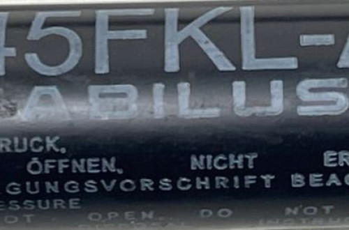 BMW 2 F45 SIŁOWNIK MASKI TELESKOP 7300535