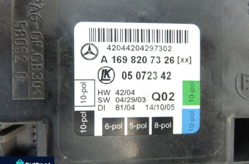 PODNOŚNIK SZYBY LEWY PRZEDNI MERCEDES B-CLASS W245 1697202979