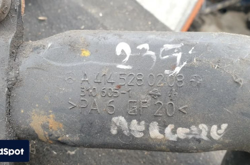 mercedes w414 vaneo 1.7 cdi rura waz przewód intercoolera a4145280208