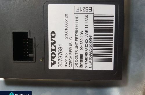 ELE MECHANIZM SZYBY PRAWY PRZÓD VOLVO V50 V-50
