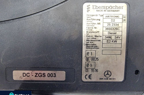 WEBASTO DAIMLERCHRYSLER ATEGO 824 252334