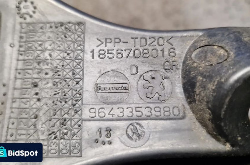 PEUGEOT 307 SW MOCOWANIE ZDERZAKA PRAWY TYŁ 9643353980