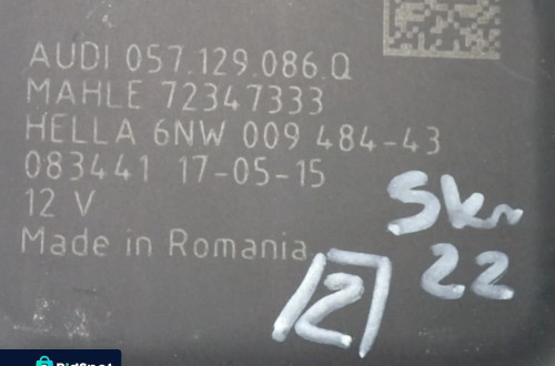 NASTAWNIK KLAP AUDI SQ7 057129086Q