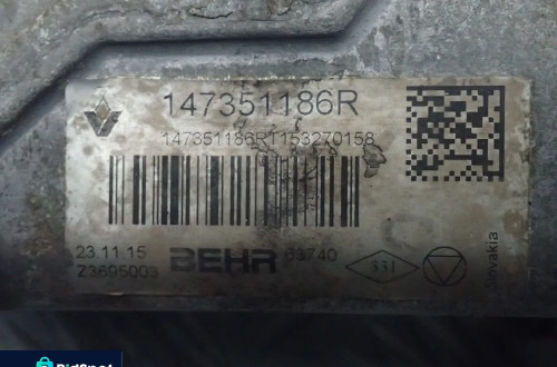 CHŁODNICA EGR MAZDER 2,3 DCI 147351186R
