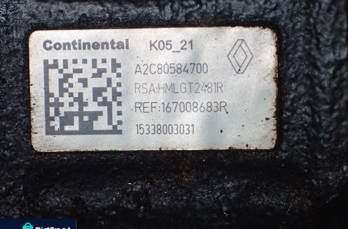 POMPA WTRYSKOWA MASTER 2,3 DCI 167008683R