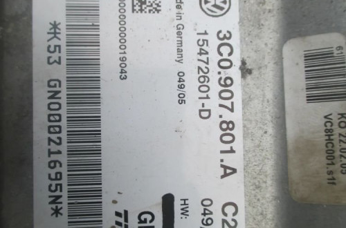Sterownik komputer Moduł hamulec ręcznego Passat B6 3C0907801A