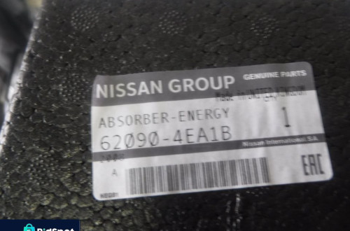 nissan qashqai j11 13r- absorber pianka zderzaka przód przedniego
