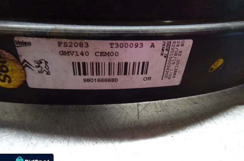 CITROEN DS3 LIFT HB 3D 1.6HDI WENTYLATOR WIATRAK CHŁODNICY 980166680