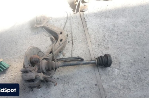 bmw e46 2.0d wahacz piasta polos tyl tylnia tylna lewa 1094469 1229495