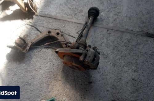 bmw e46 2.0d wahacz piasta polos tyl tylnia tylna lewa 1094469 1229495