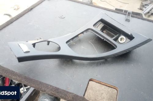 bmw e92 ramka konsoli lewarka zmiany biegow anglik
