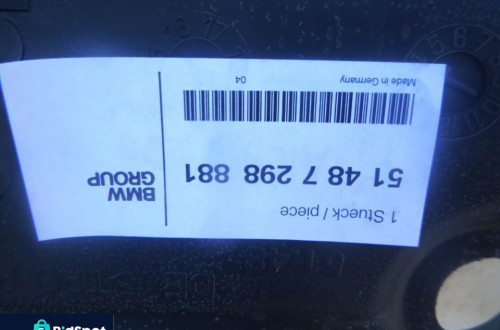 mini cooper f55 f56 f57 wygłuszenie sciany grodziowej nowe oryginał