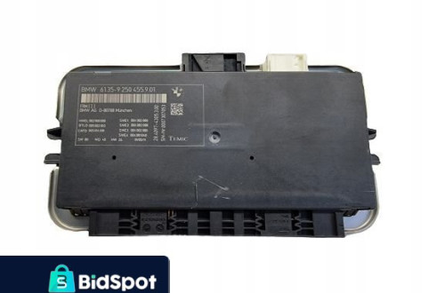 BMW 7 F01 STEROWNIK MODUŁ ŚWIATEŁ FRMIII 9250455