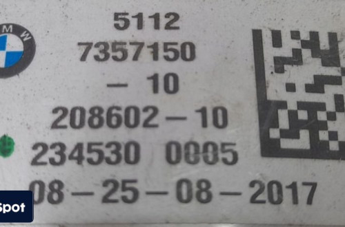 KOŃCÓWKA WYDECHU PRAWA BMW 7 G11 7357150