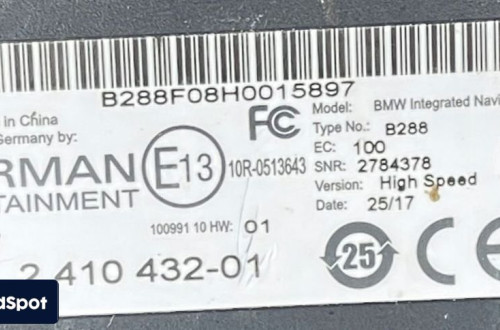 MODUŁ NAWIGACJI NAVIBOX B288 BMW F20 2410432