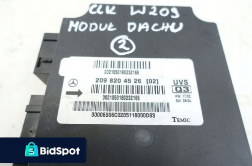 Mercedes CLK W209 2.6 V6 STEROWNIK DACHU moduł