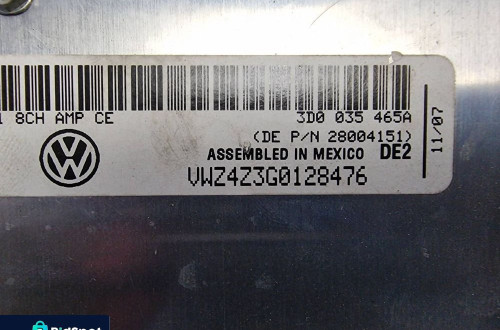 WZMACNIACZ VOLKSWAGEN PHAETON 3D0035465A