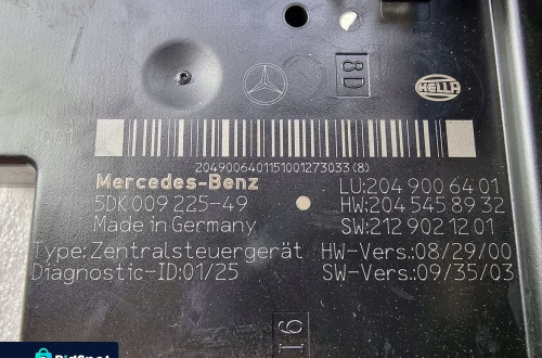 MERCEDES W204 STEROWNIK MODUŁ SAM 2049006401