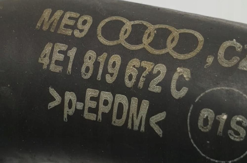 WĄŻ RURA NAGRZEWNICY AUDI A8 D3 6.0 W12 4E1819672C