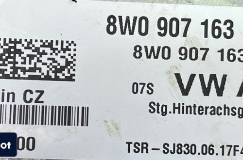 STEROWNIK NAPĘDU MOSTU TYLNEGO AUDI A5 8W0907163