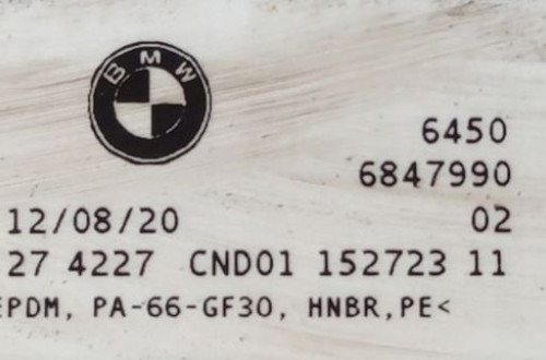 BMW X5 G05 SKRAPLACZ KLIMATYZACJI 6847990
