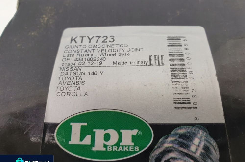 Avensis II T25 1.6 VVTI PRZEGUB ZEWNĘTRZNY KTY723