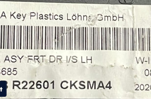 FORD GALAXY MK4 KLAMKA DRZWI PRZÓD LEWA